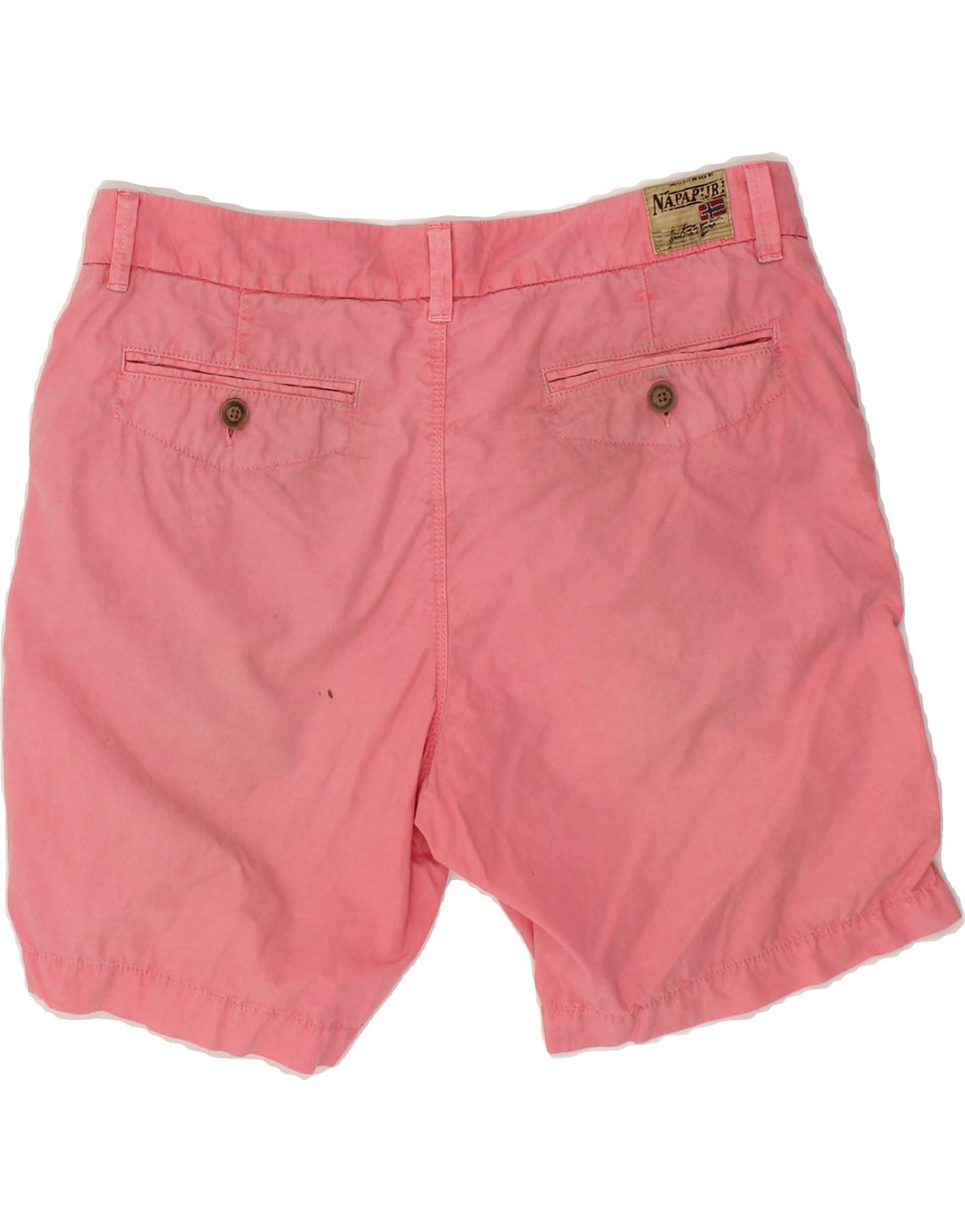 NAPAPIJRI Womens Chino Shorts W34 Large Pink Vintage Napapijri and Second-Hand Napapijri from Messina Hembry 