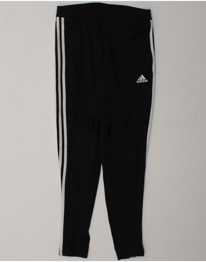 ADIDAS Womens Climacool Tracksuit Trousers UK 8/10 Small  Black Polyester Vintage Adidas and Second-Hand Adidas from Messina Hembry 
