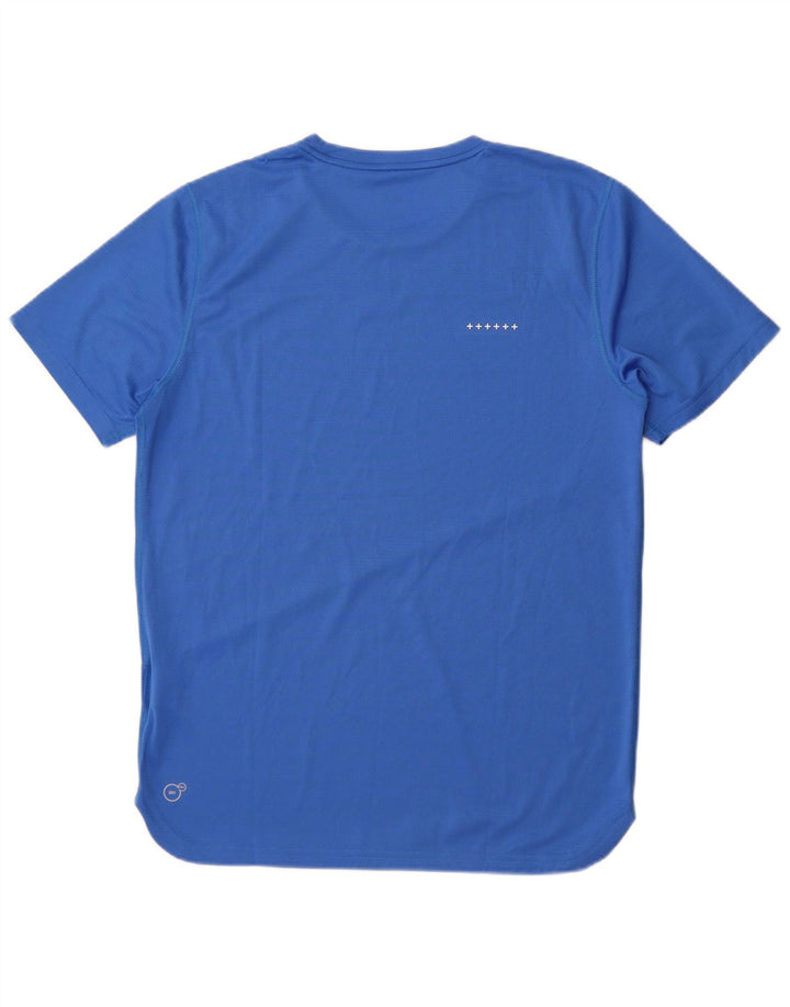 Puma T-shirt top mellemblå polyester til mænd