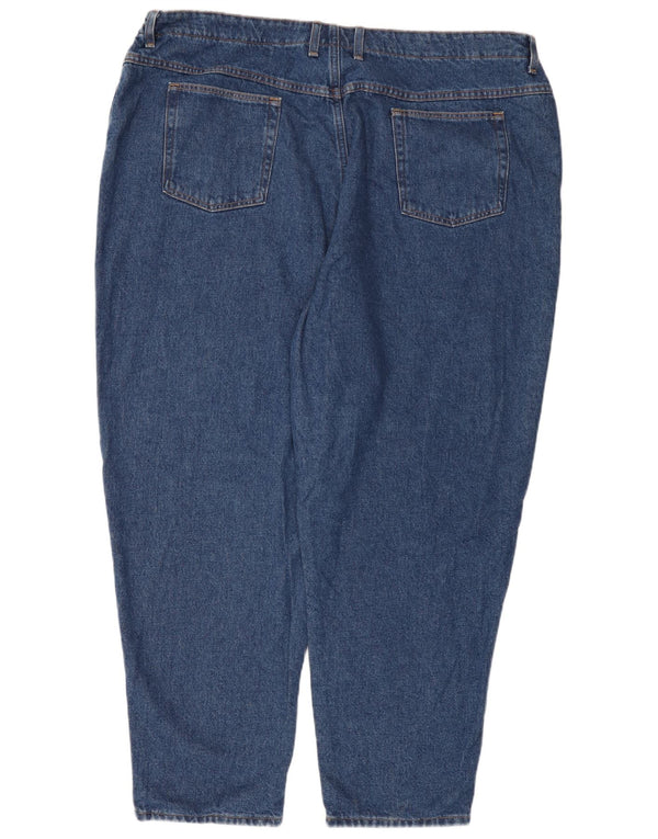 L.L.BEAN Dame Original Fit Straight Jeans US 26 5XL W52 L30 Blå