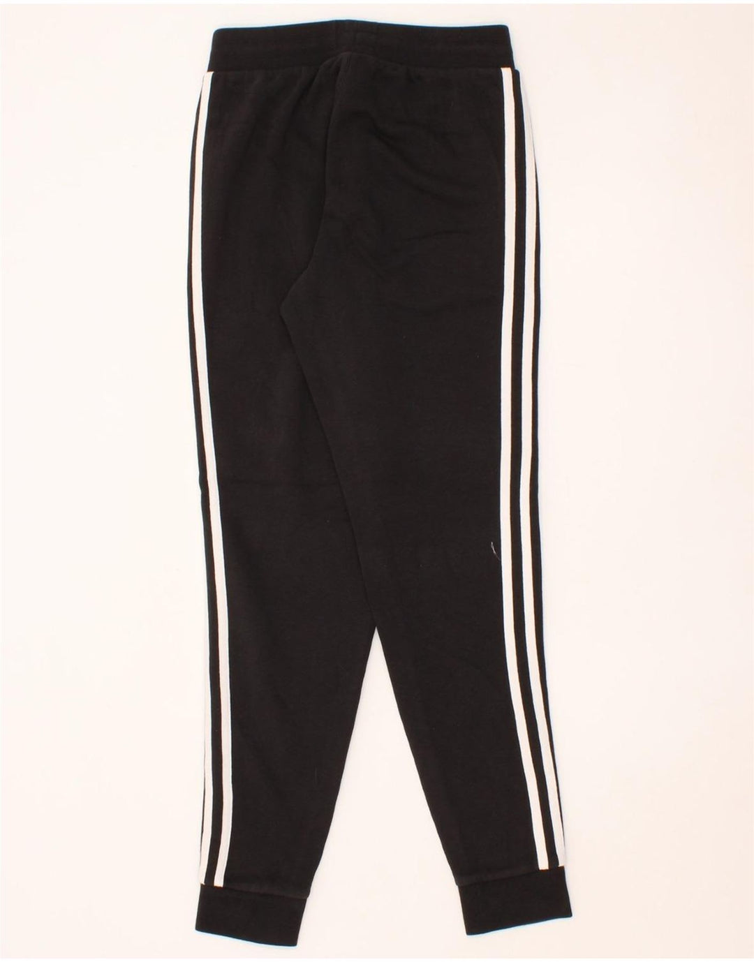 ADIDAS Mens Tracksuit Trousers Joggers Small  Black Cotton Vintage Adidas and Second-Hand Adidas from Messina Hembry 