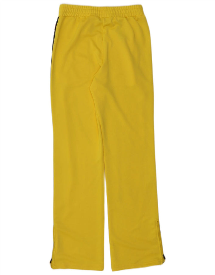 Fila Træningsdragtsbukser til kvinder UK 6 XS Gul Colourblock Polyester