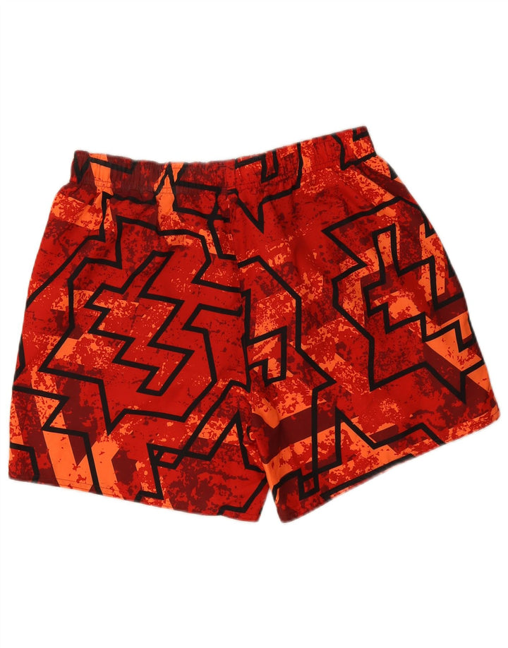 Adidas Badeshorts til mænd Medium Rød Geometrisk