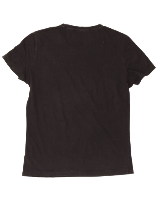 Calvin Klein Jeans Herre grafisk T-shirt Top Medium Sort Bomuld