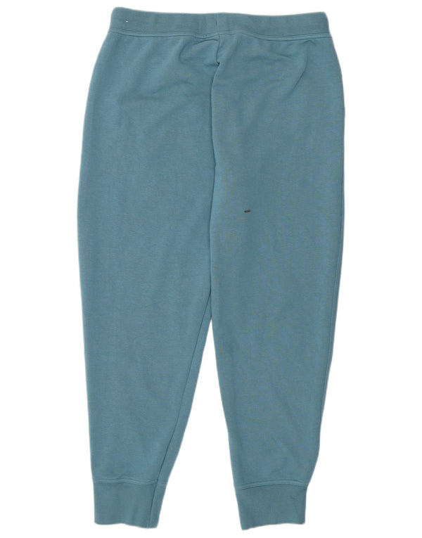 Nike Dame Dri Fit træningsdragt Bukser Joggers UK 14 Medium Blue