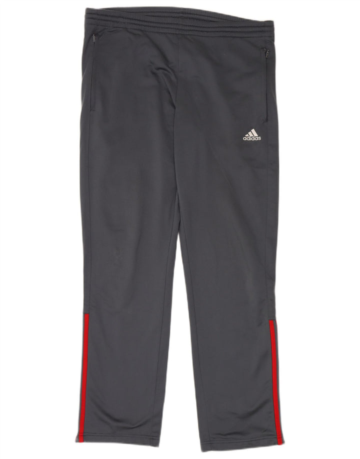 ADIDAS Træningsdragtsbukser til mænd UK 38/40 Medium Grey Polyester