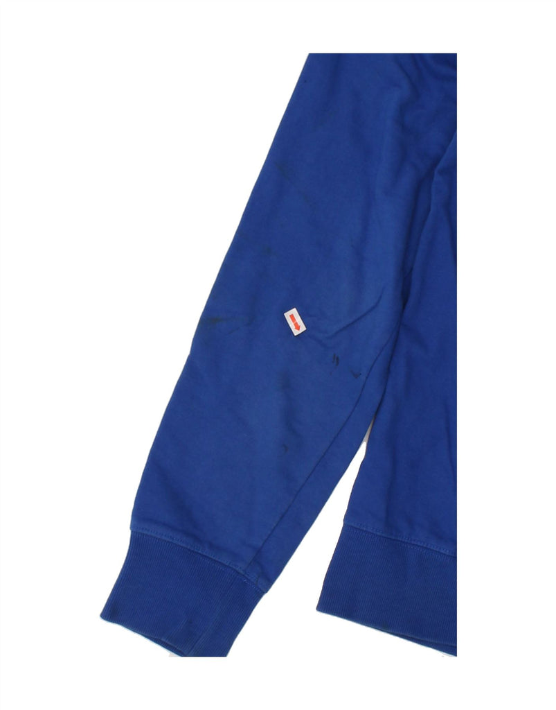 EVERLAST Womens Zip Hoodie Sweater UK 20 2XL Blue Cotton Vintage Everlast and Second-Hand Everlast from Messina Hembry 