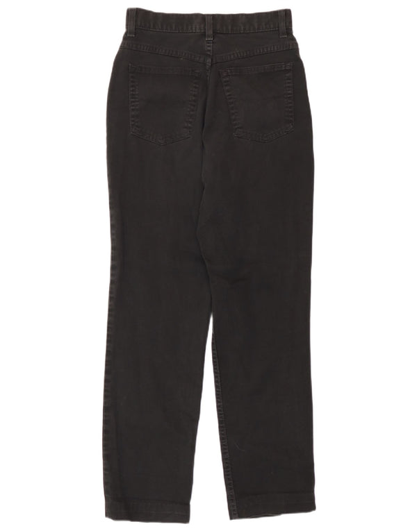 Marks & Spencer Dame-tilspidsede jeans UK 10 Small W25 L28 Black Bomuld