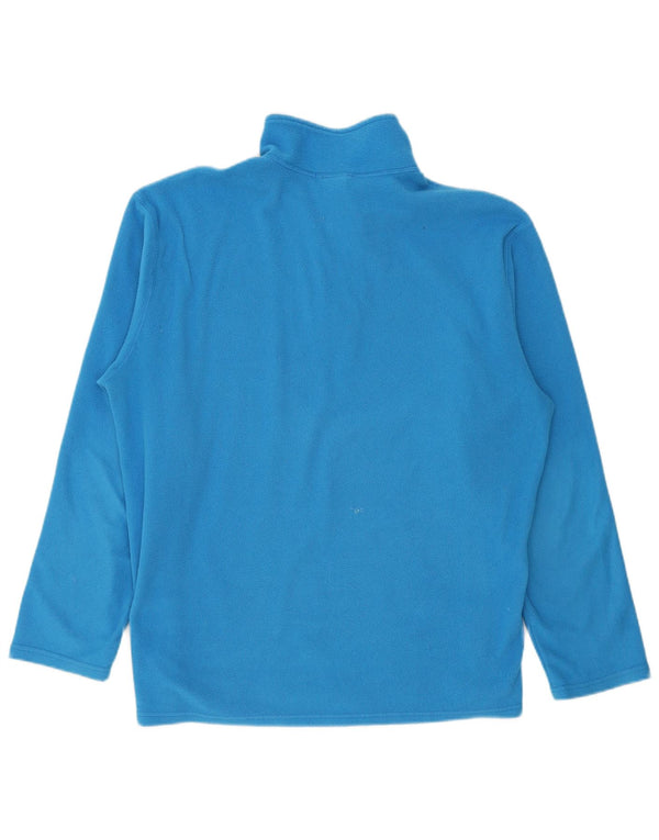 The North Face Fleece Jumper med lynlås til mænd XL blå polyester