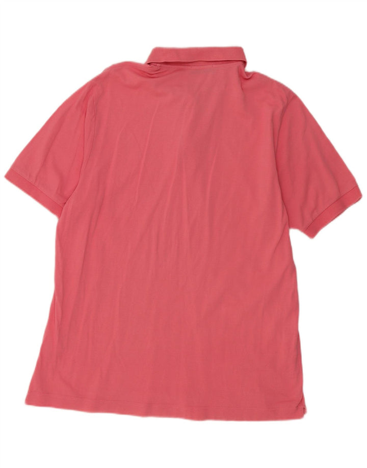 Sergio Tacchini Herre poloshirt IT 50 Medium Pink Bomuld