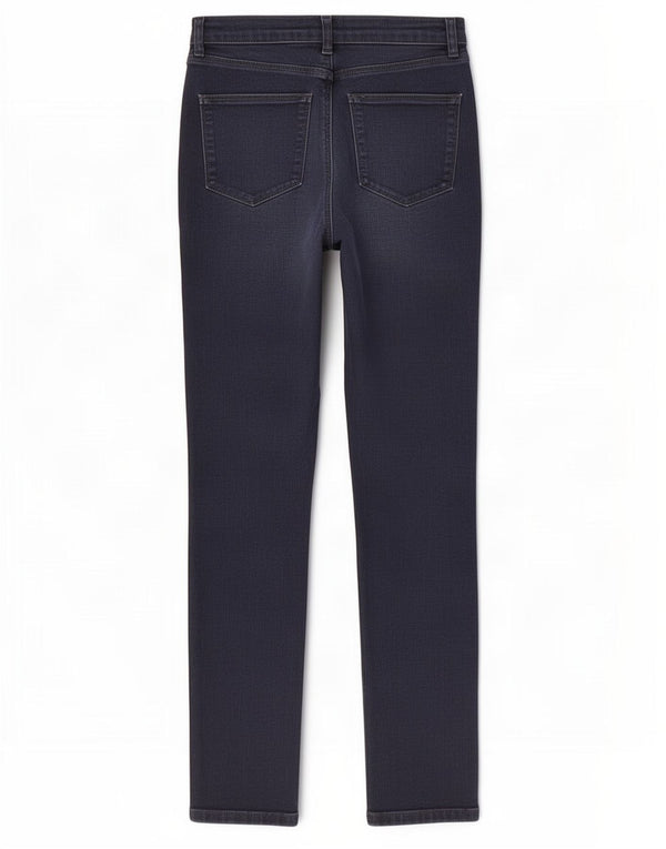 MINT VELVET Dame Slim Jeans UK 12 Medium W28 L27 Navy Blue Bomuld