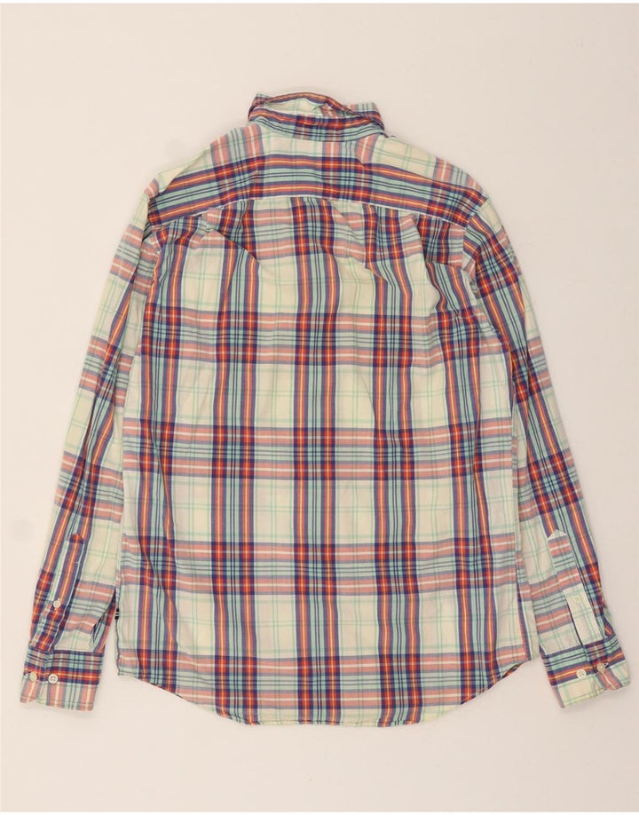 NAUTICA Mens Shirt Small Multicoloured Check Cotton Vintage Nautica and Second-Hand Nautica from Messina Hembry 