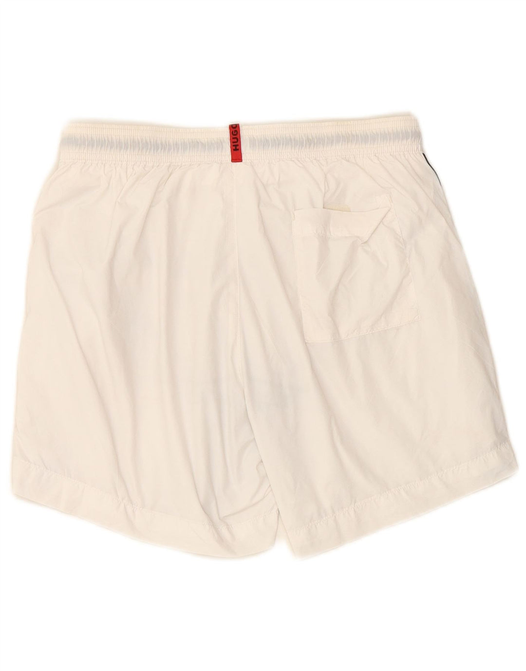 HUGO BOSS Badeshorts til mænd Små hvide polyamid