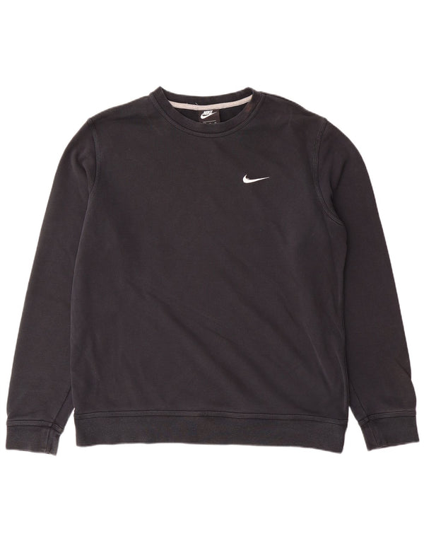 NIKE Sweatshirt Jumper XL til mænd, sort bomuld