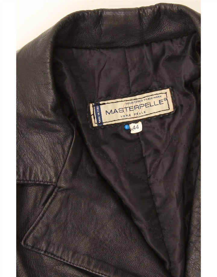 Masterpelle Dame Læderfrakke IT 44 Medium Sort