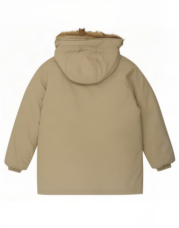 Woolrich Herre hættepolstret jakke UK 36 Small Beige