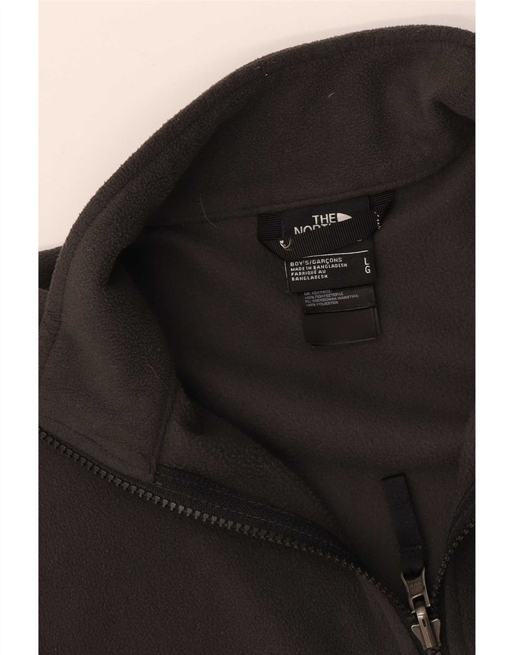 The North Face Boys Fleecejakke 11-12 År Stor Grå Polyester