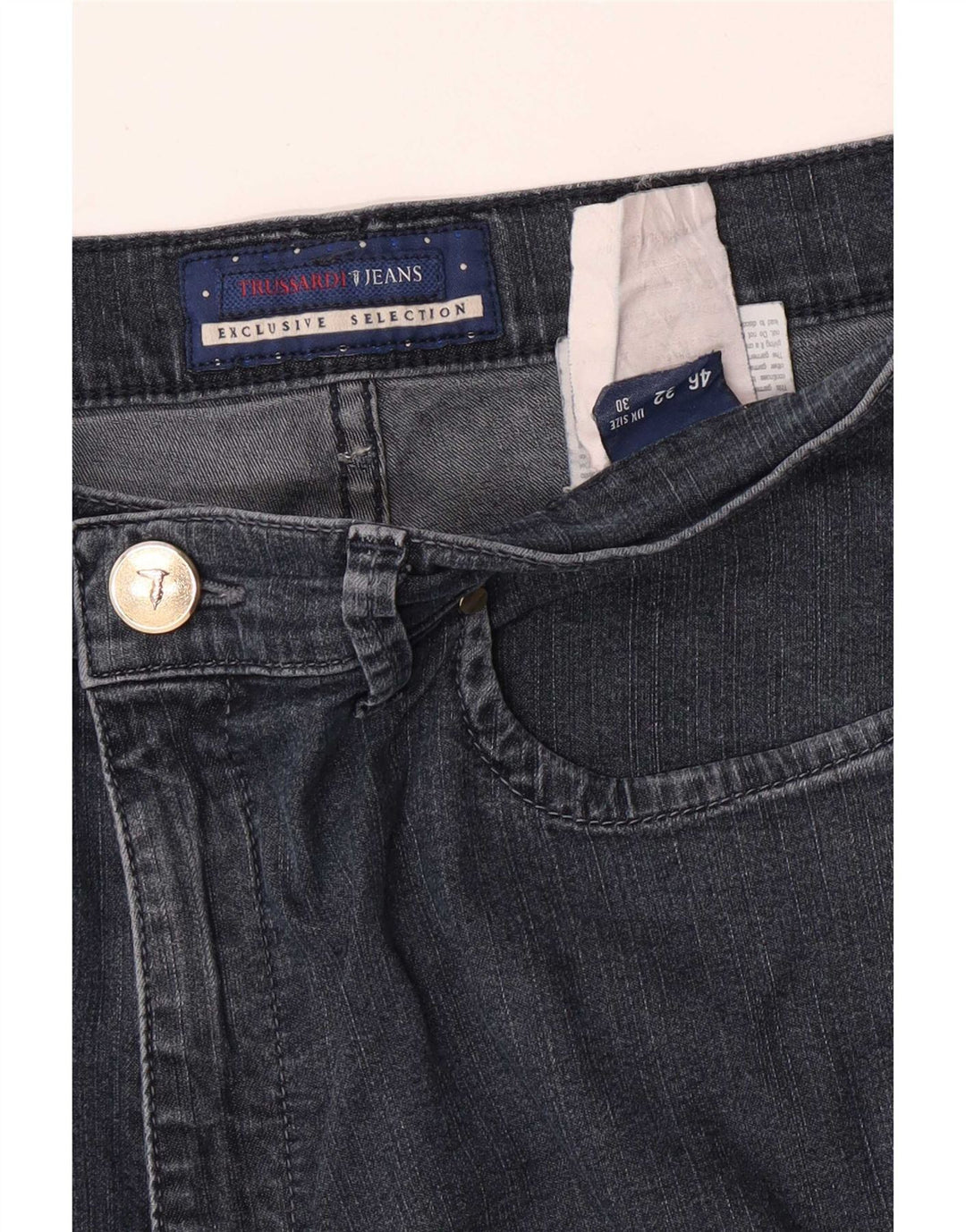 Trussardi Lige Jeans til kvinder W30 L30 Grå