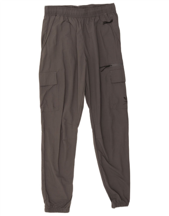 Adidas Herre Cargo Træningsdragt Bukser Joggers Medium Grå Polyamid