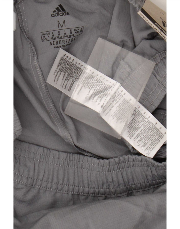 Adidas Graphic Tracksuit Bukser UK 12/14 Medium Grey Polyester