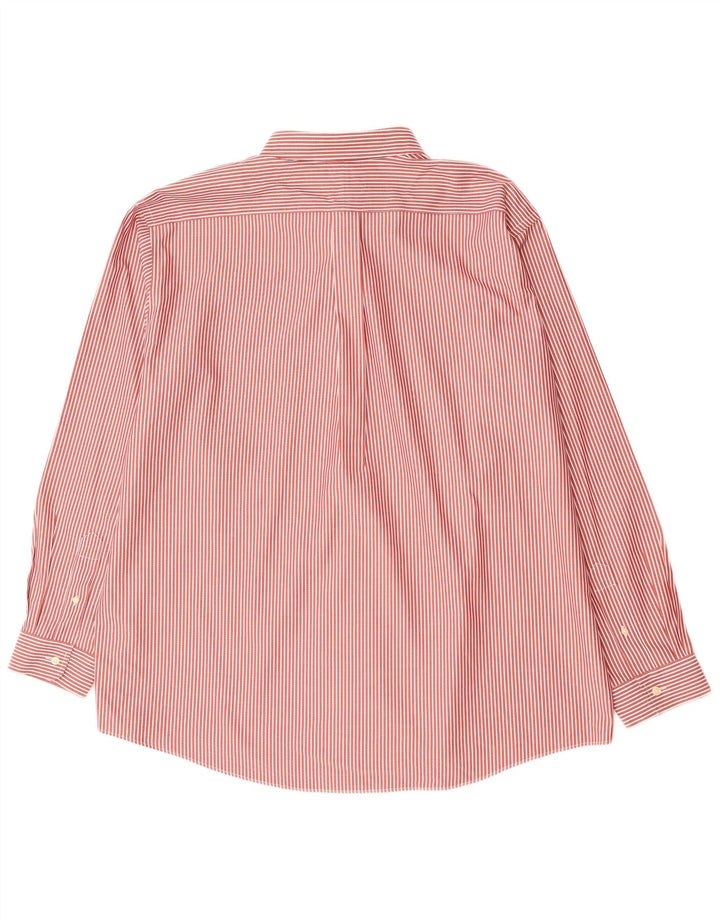 L.L.Bean herreskjorte 2XL rødstribet bomuld