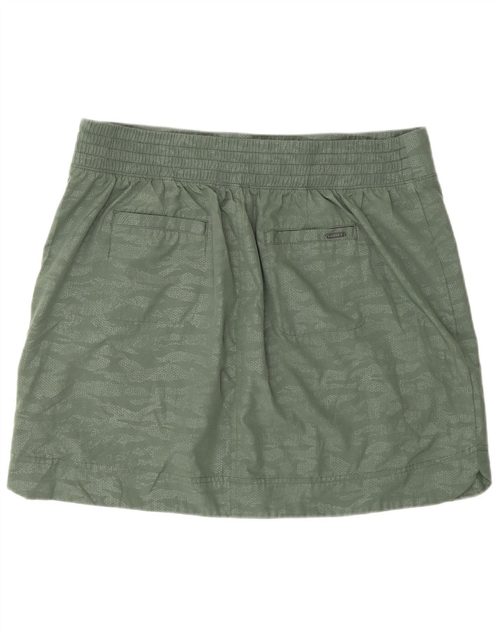 Orvis Womens High Waist Skort UK 18 XL Grøn Camouflage Polyester