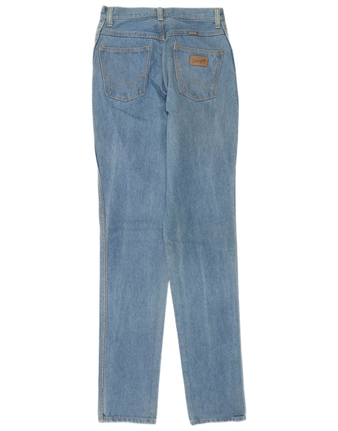 Wrangler Dame Slim Jeans W28 L36 Blå Bomuld