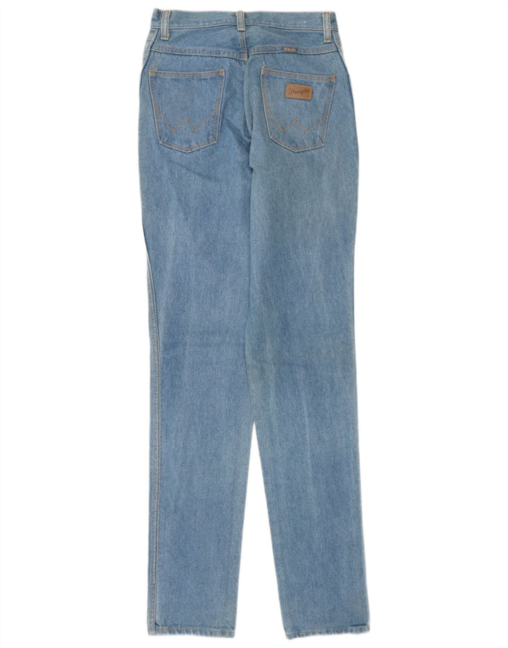 Wrangler Dame Slim Jeans W28 L36 Blå Bomuld
