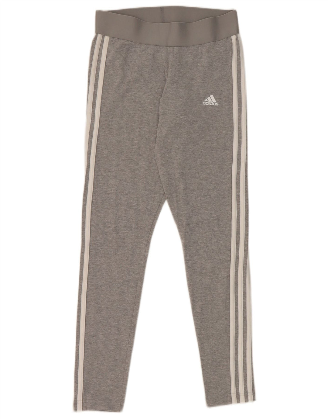 Adidas Dame Leggings UK 8 Small Grå Bomuld