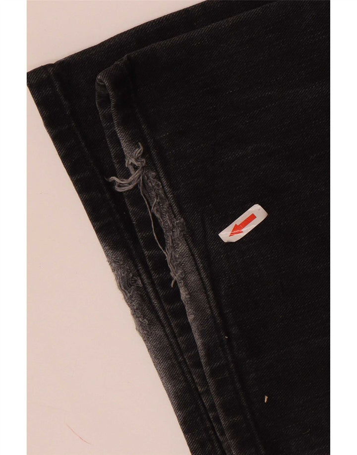 Lee Herre Denver Bootcut Jeans W33 L36 Sort bomuld