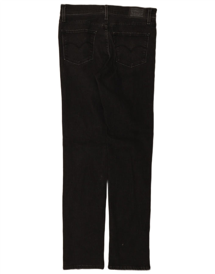Levi's Womens 312 Shaping Slim Jeans W29 L32 Sort bomuld