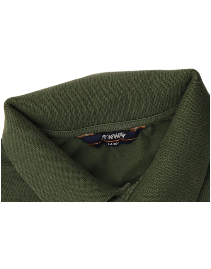 K-Way Herre Polo Shirt Stor Grøn