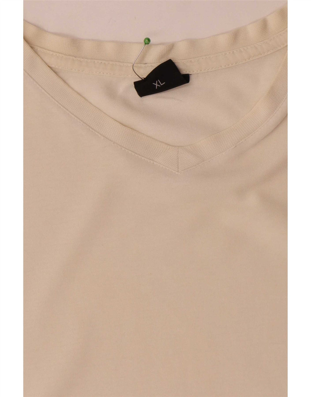 Hugo Boss Herre T-Shirt Top XL Hvid Bomuld