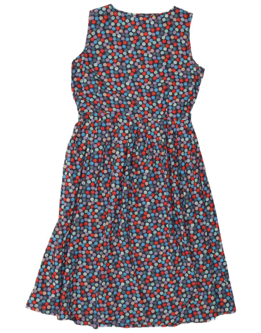 Seasalt Cornwall Dame A-Line Kjole UK 14 Large Multicolored Spotted