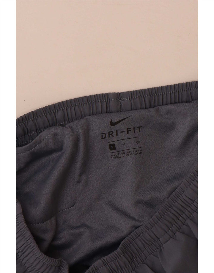 Nike Herre Dri Fit Sportshorts Små Grå Colourblock Polyester