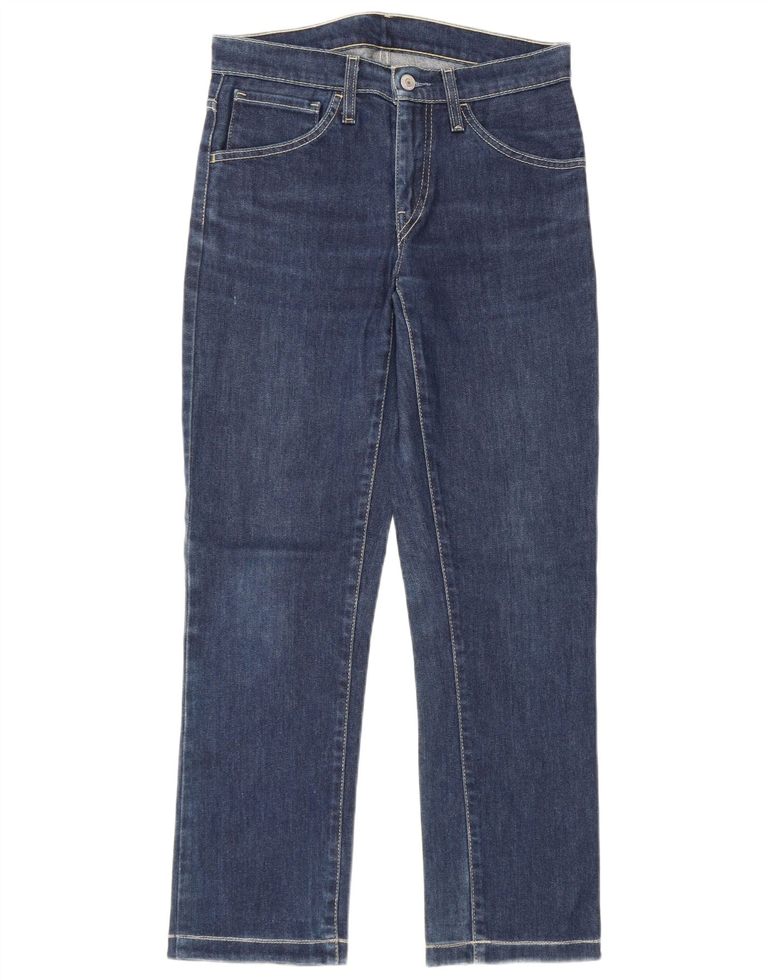 Levi's lige jeans til kvinder W29 L28 Marineblå bomuld