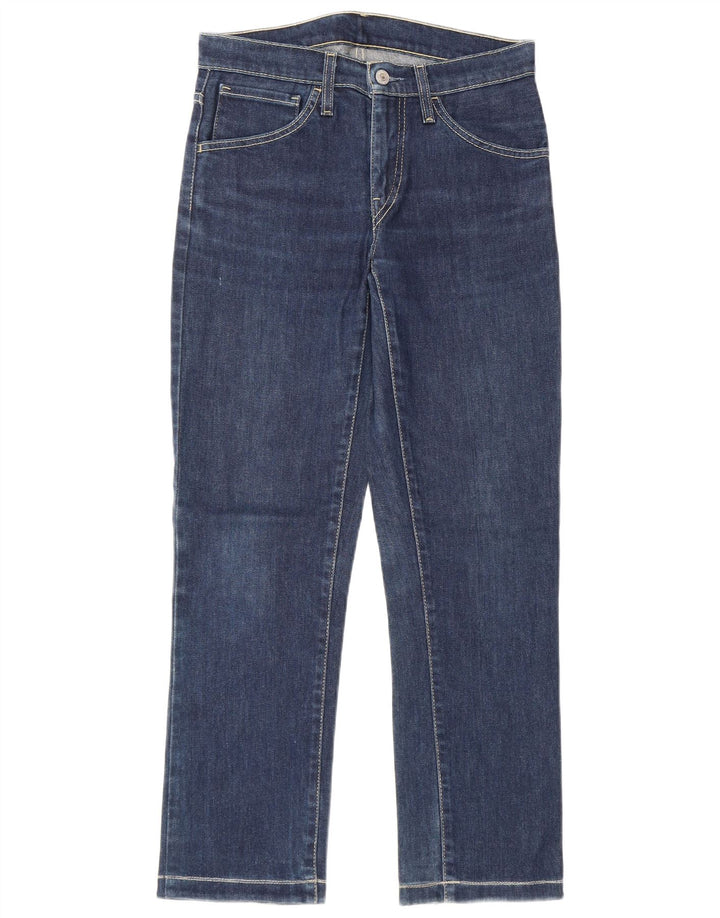 Levi's lige jeans til kvinder W29 L28 Marineblå bomuld