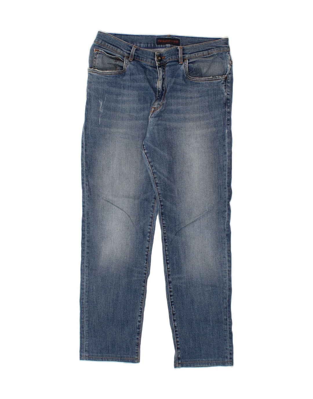 TRUSSARDI Mens Slim Jeans W36 L30  Blue Vintage Trussardi and Second-Hand Trussardi from Messina Hembry 