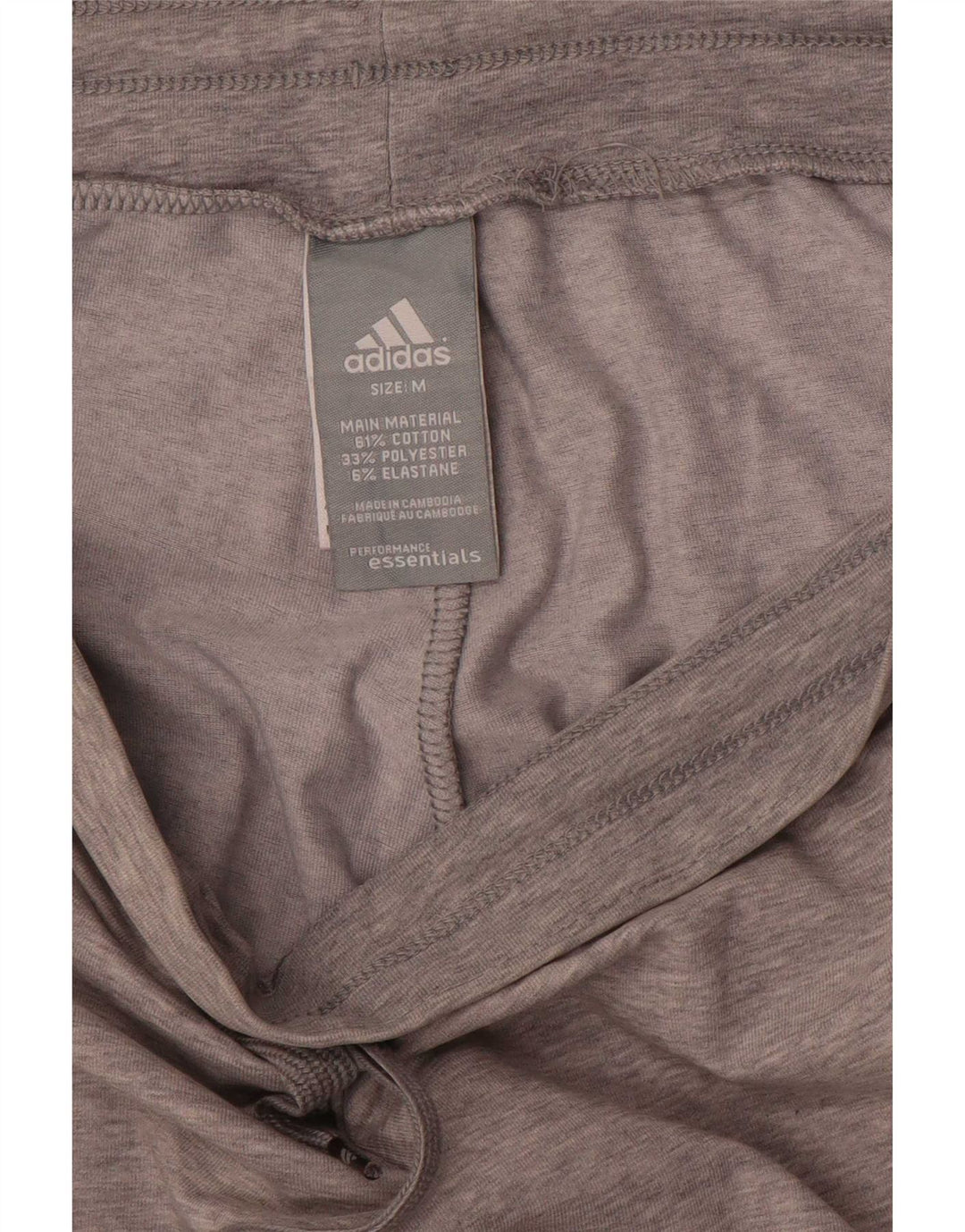Adidas træningsdragt bukser til kvinder UK 14 Medium Grey Bomuld