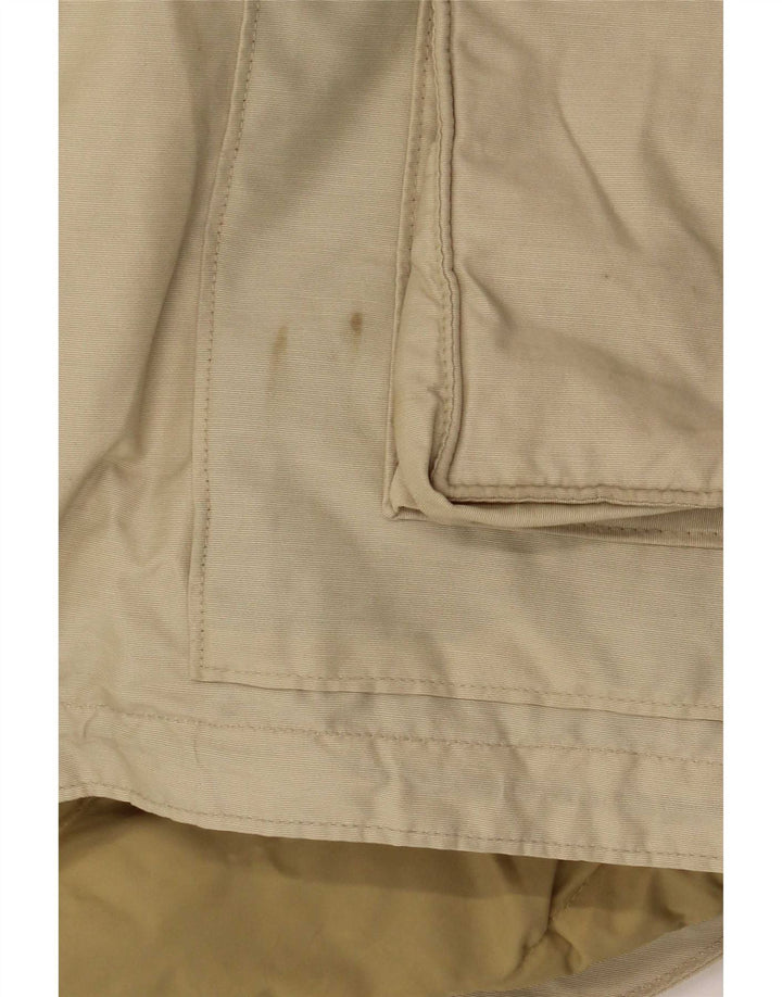 Woolrich Herre Hooded Polstret Frakke UK 36 Small Beige