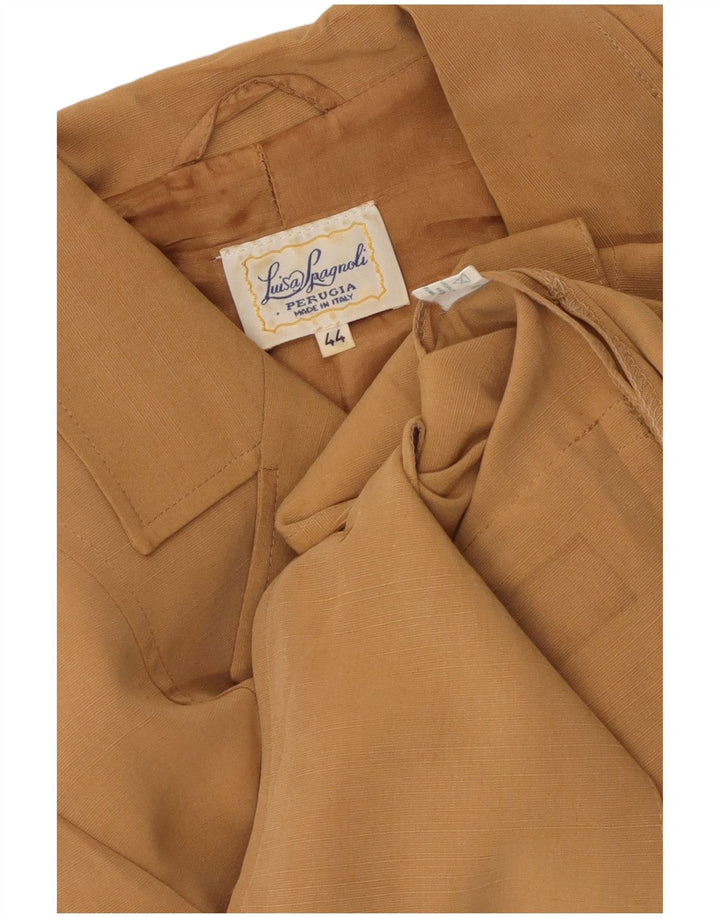 LUISA SPAGNOLI Dame Perugia 5-knaps blazerjakke IT 44 Medium Beige