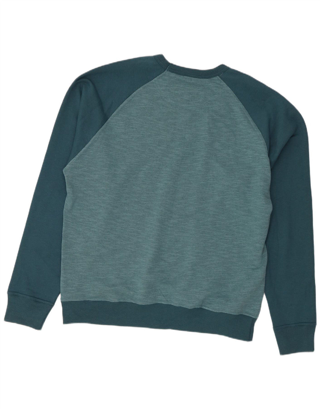 Champion Herre Sweatshirt Jumper XL Blå Colourblock Bomuld