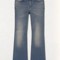 Benetton Dame Bootcut Jeans W32 L32 Blå