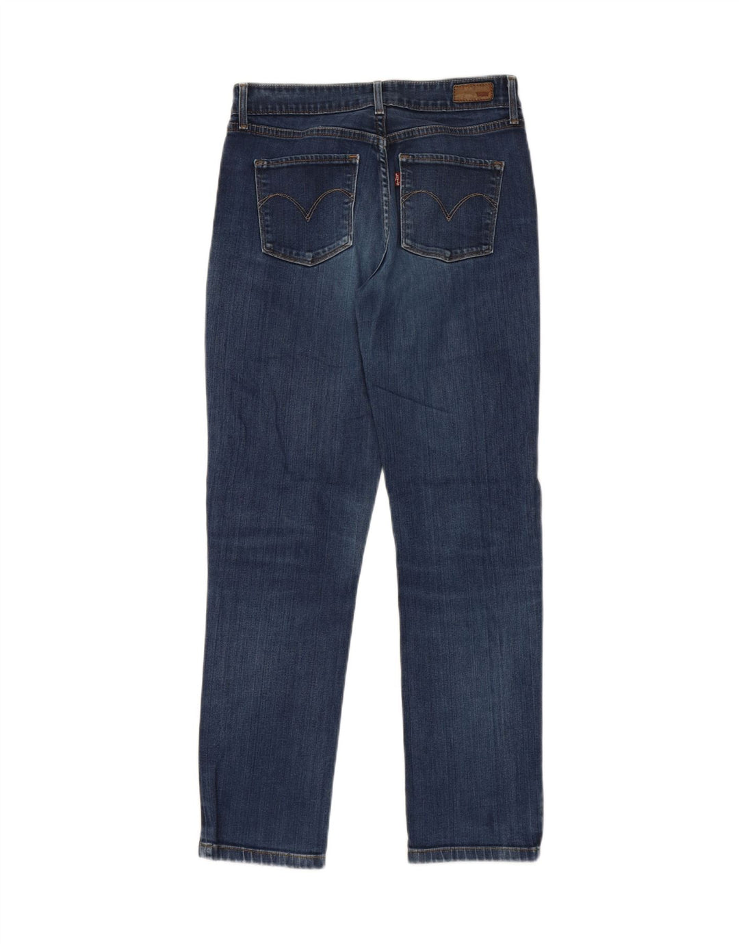 LEVI'S Womens Demi Curve Slim Jeans W28 L27 Blue Cotton