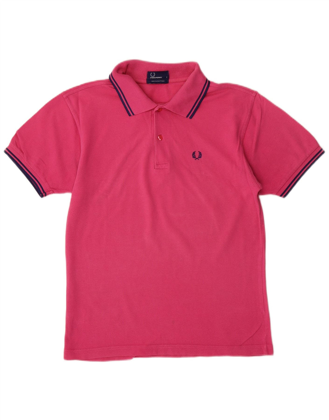 FRED PERRY Poloshirt til mænd Lille Pink Bomuld