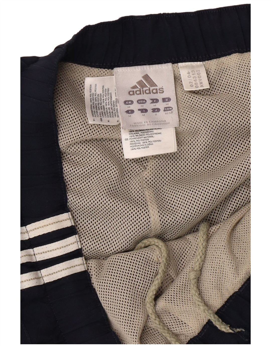 ADIDAS Træningsdragt bukser til mænd Medium marineblå polyester