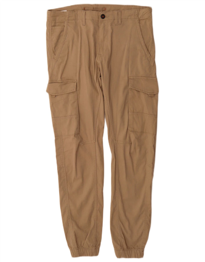 Jack & Jones Herre joggers Cargo Bukser W33 L34 Beige