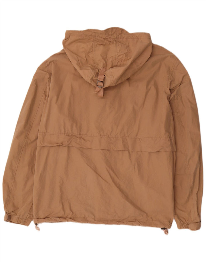 FAT FACE Herre Hættevindjakke UK 44 2XL Beige Bomuld