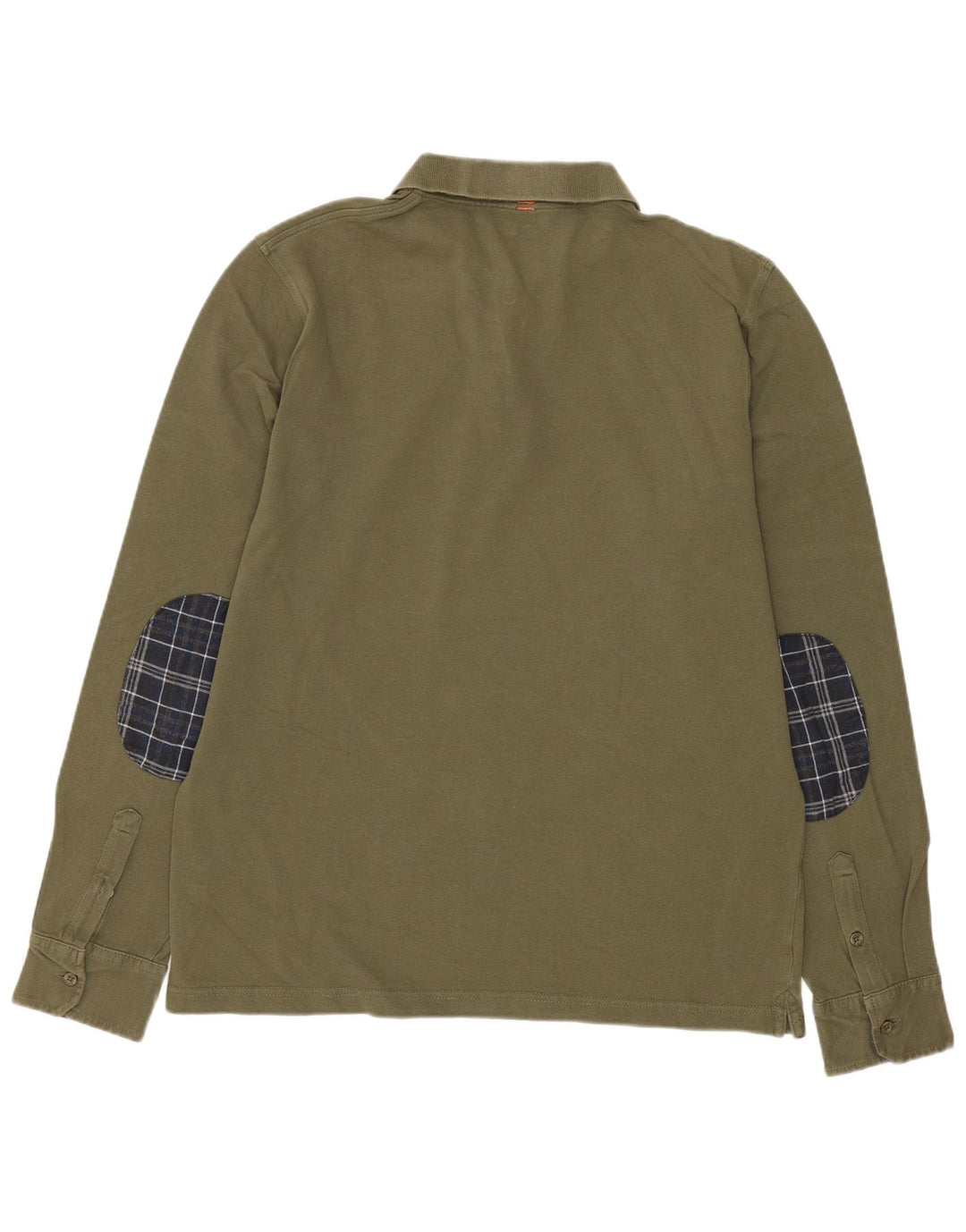 Sun68 Langærmet herre poloshirt Stor Khaki Bomuld