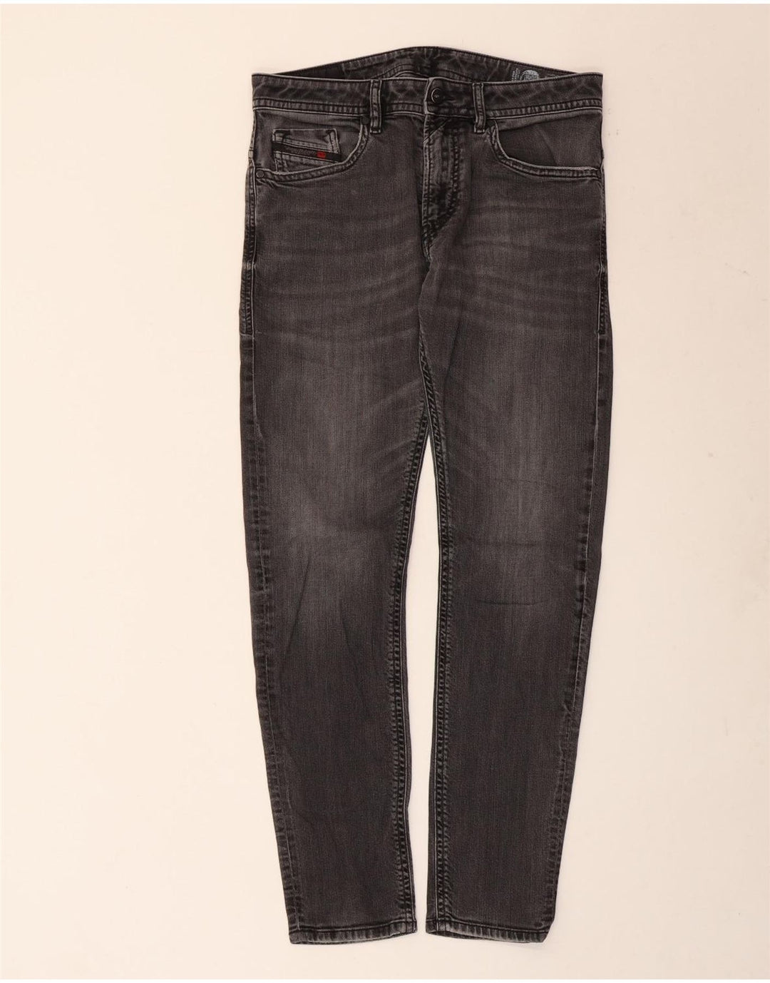 Diesel Herre Thanaz Slim Jeans W32 L30 Grå Bomuld